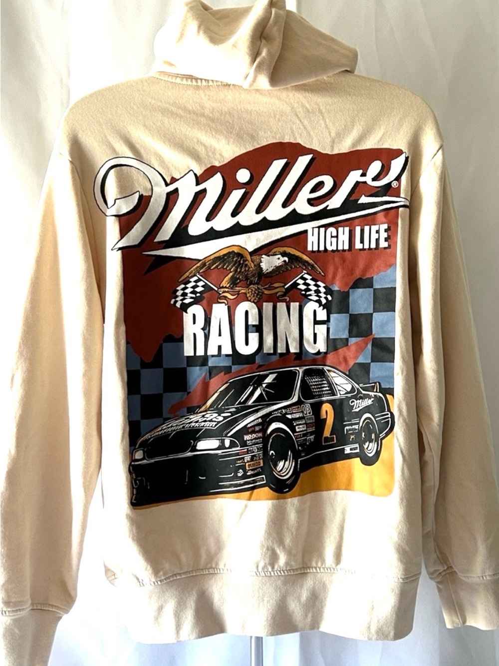 Miller High Life Racing Hoodie Men’s Size Medium by MAD Engine